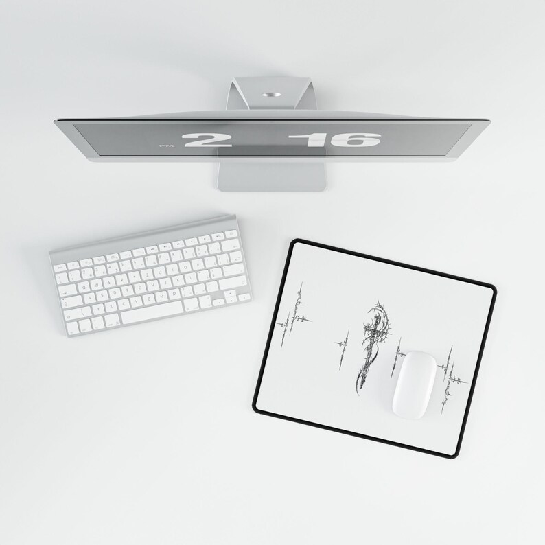 Cybersigilism Sword Mousepad, Gaming Pad, Computer Accessories, Desk Decor, Office Supplies, Tech Gift image 10