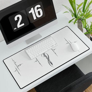 Cybersigilism Sword Mousepad, Gaming Pad, Computer Accessories, Desk Decor, Office Supplies, Tech Gift image 5