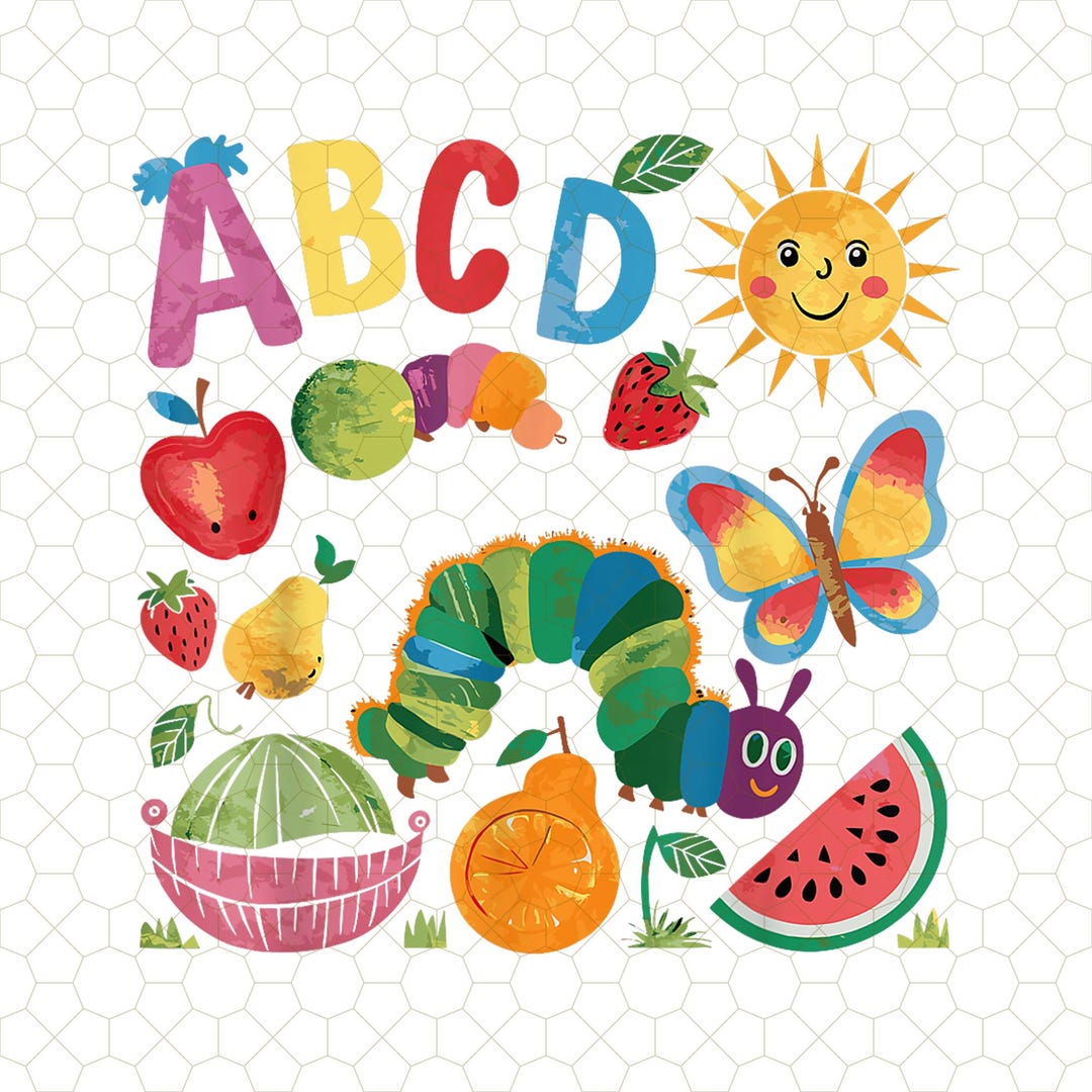 Cute Hungry Caterpillar Transformation Back to School Png, I Still Read ...