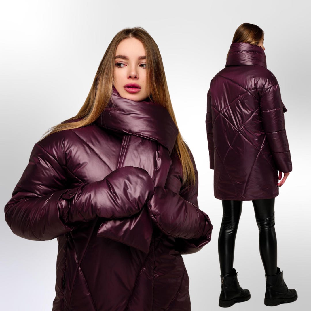 ★DUVETICA★ Venatro Light Violet Women's Down Jacket V-24F- DUVETICA purple puffer jacket – Loop Generation