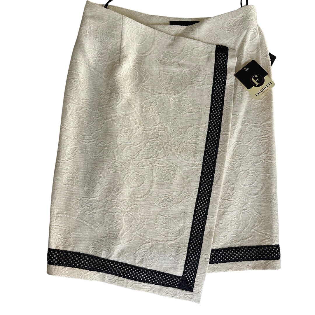 Asymmetric Wool Wrap Skirt - A-line Midi for Autumn and Winter