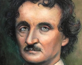 Print - The Alluring Mr Poe - Edgar Allan Poe