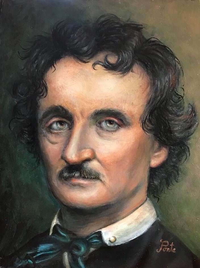 The Alluring Mr Poe Edgar Allan Poe Print