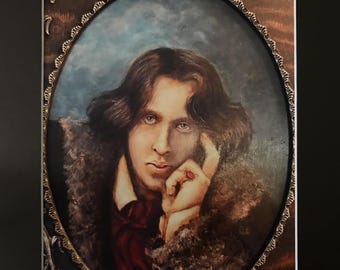Oscar Wilde 2019 Portrait - Print in Mat