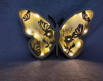 Butterfy night lamp