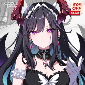 Benutzerdefinierte Anime Pfp, Süß PFP, Chibi Pfp, Pfp Auftragsarbeit, Anime Profilbild, Kawaii Charakter, Anime Ikone, Digitale Profilkunst, Vtuber Pfp