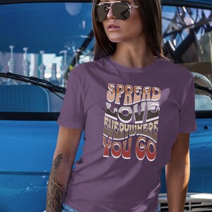 Spread Love T-Shirt: Christian Kindness Tee, Positive Quote