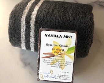Vanilla Oatmeal Essential Oil Soap Vegan