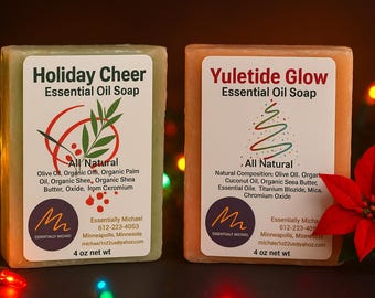WINTER GIFTS Essential Oil Soap Vegan