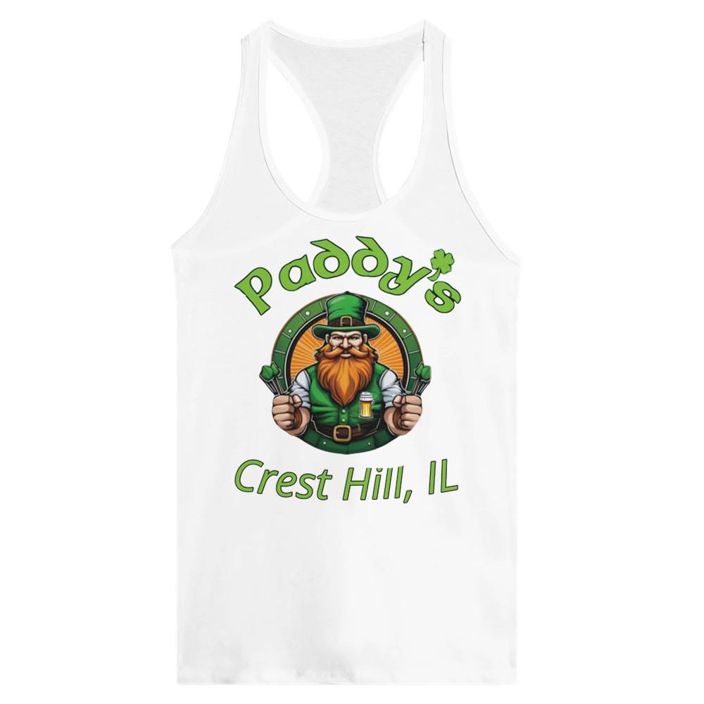 Paddy'S Bar Dart Tank Top Women'S 1 Sided Alwasky