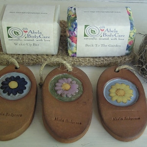 Natural Clay Pumice Stone and Mint Soap Set for Women or Men Happy Feet
