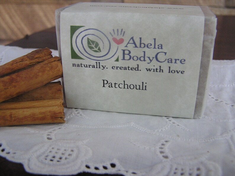 Patchouli Natural Rainwater Soap 6 oz. image 3