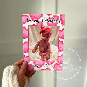 Stampabile di San Valentino dipinto a mano, posta di San Valentino, biglietto a forma di cuore, stampabile di San Valentino, San Valentino, xoxo, DOWNLOAD IMMEDIATO