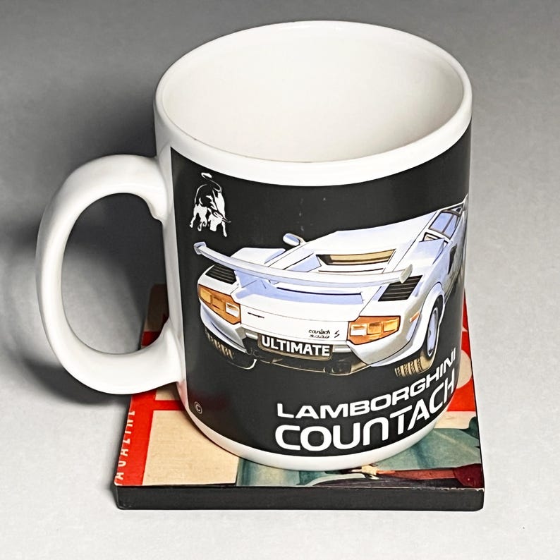 Motor Trend Magazine Cover as Drink Coasters Venus Fiberglass Sportscar ...