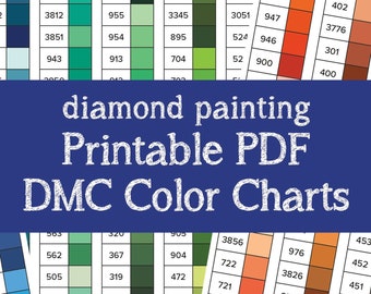 Dmc Color Chart 2018 Printable