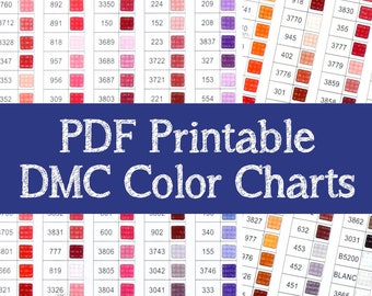 Dmc Color Chart For Diamond Painting