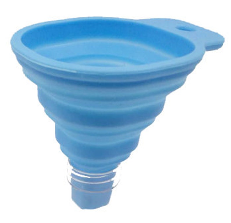 COLLAPSIBLE SILICONE FUNNEL for Easy Transfer of Diamond Drills Into Containers Diamond Drill Funnel Seed Bead Funnel Diamond Painting Tools