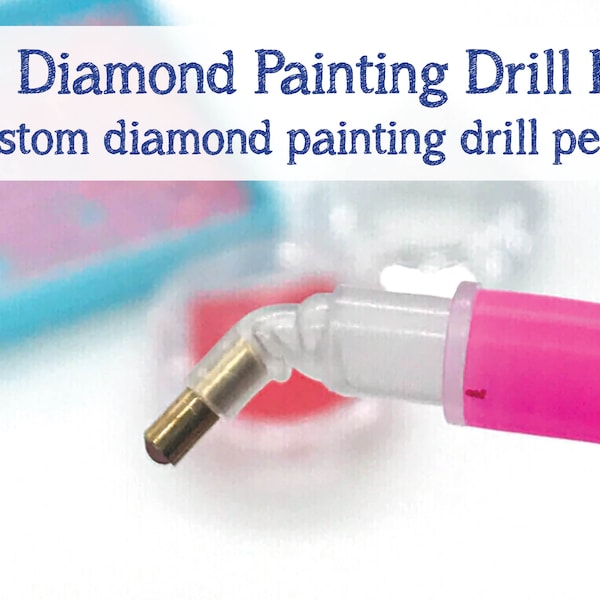 ANGLED PEN for Diamond Painting Kits Diamond Painting Tools for Diamond Painting Stick Pen Diamond Dotz Stylist 45 Degree Pen Comfort Tip