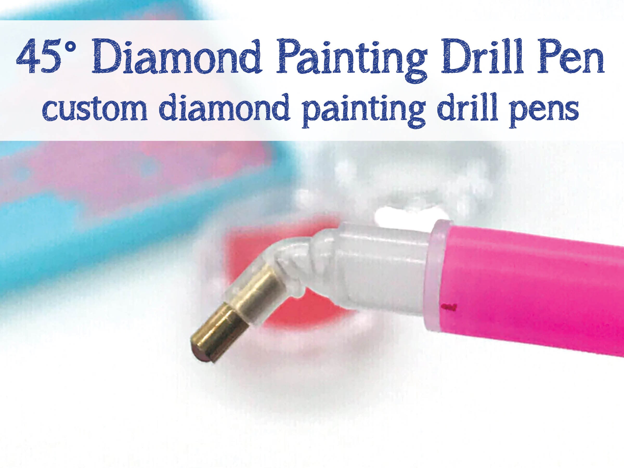 Diamond Painting Art Pen Tool,Diamond Painting Drill Pen Dotz Pen Stylus  Kit, Gem Rhinestone Picker Tool,15Diamond Art Pen Placers Tip and 10Wax,  Nail Art Embroidery Decoration,Seablue : : Home & Kitchen