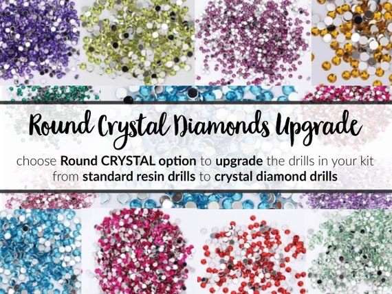 Personalized Photo Custom Made Diamond Painting Kits Round Drill, 11.7×11.7inch//30×30cm 5D DIY Private Custom Full Diamond Painting Picture with Round//Square Beads Make Your Own