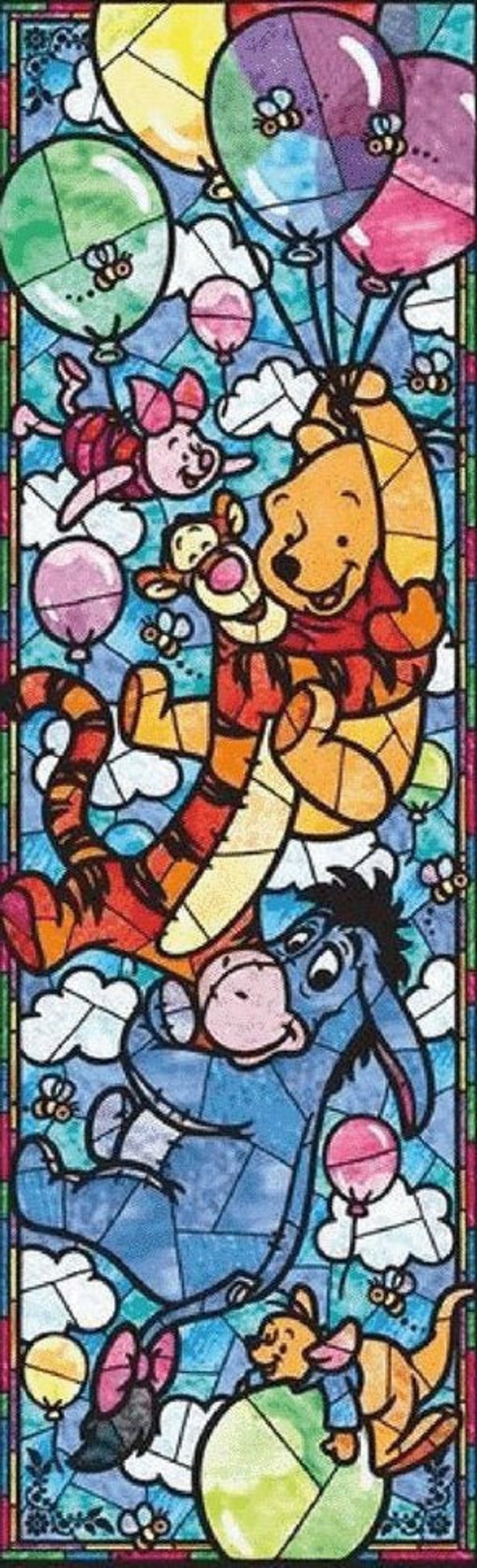 WINNIE THE POOH Stained Glass Full Drill Diamond Painting Kit | Etsy