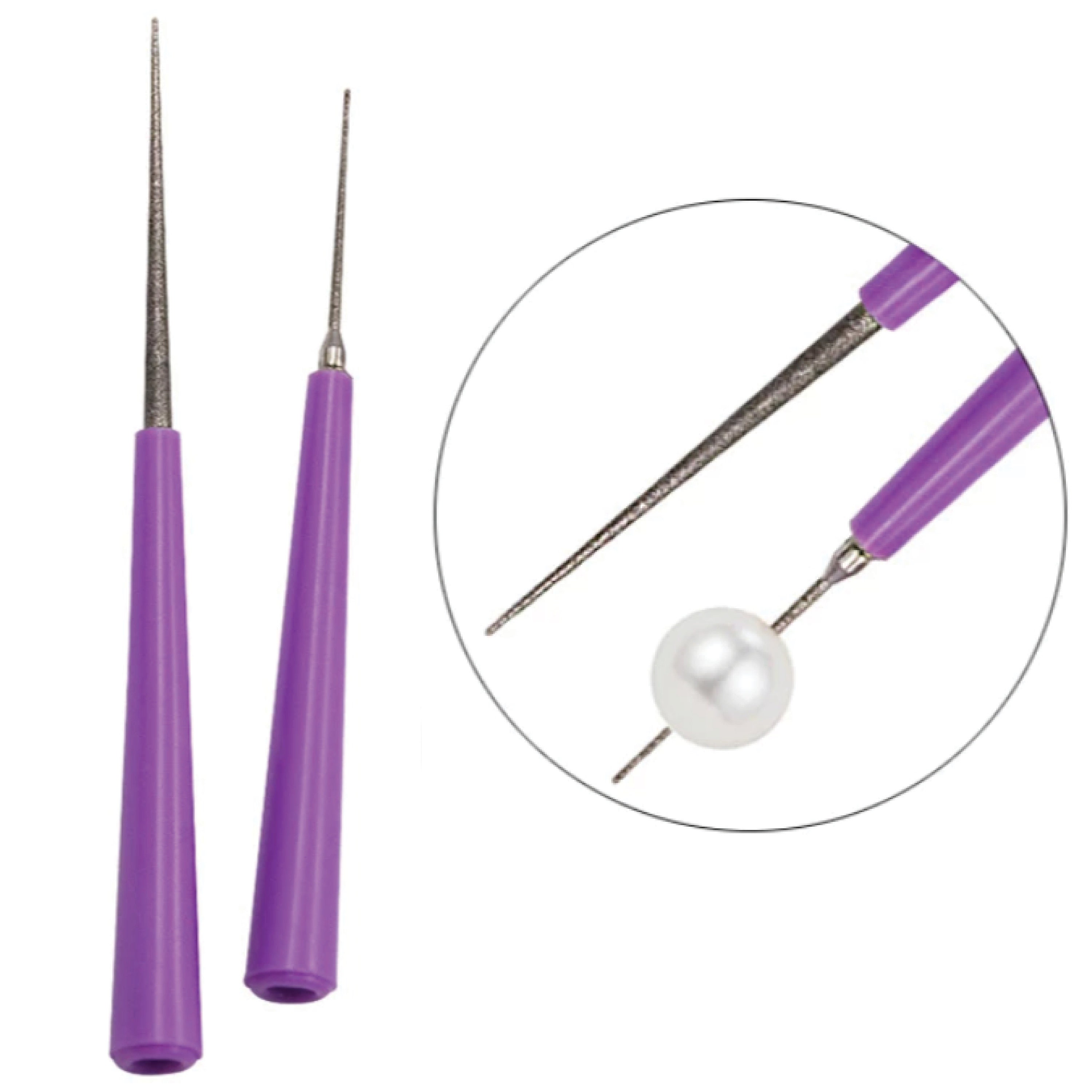 Electric Bead Reamer with 3 Diamond Shaped Tips, Variable Speed Control 24V  BeadSmith Reamer Set, Ideal for Hobby Jewelry, Crafts , Tools