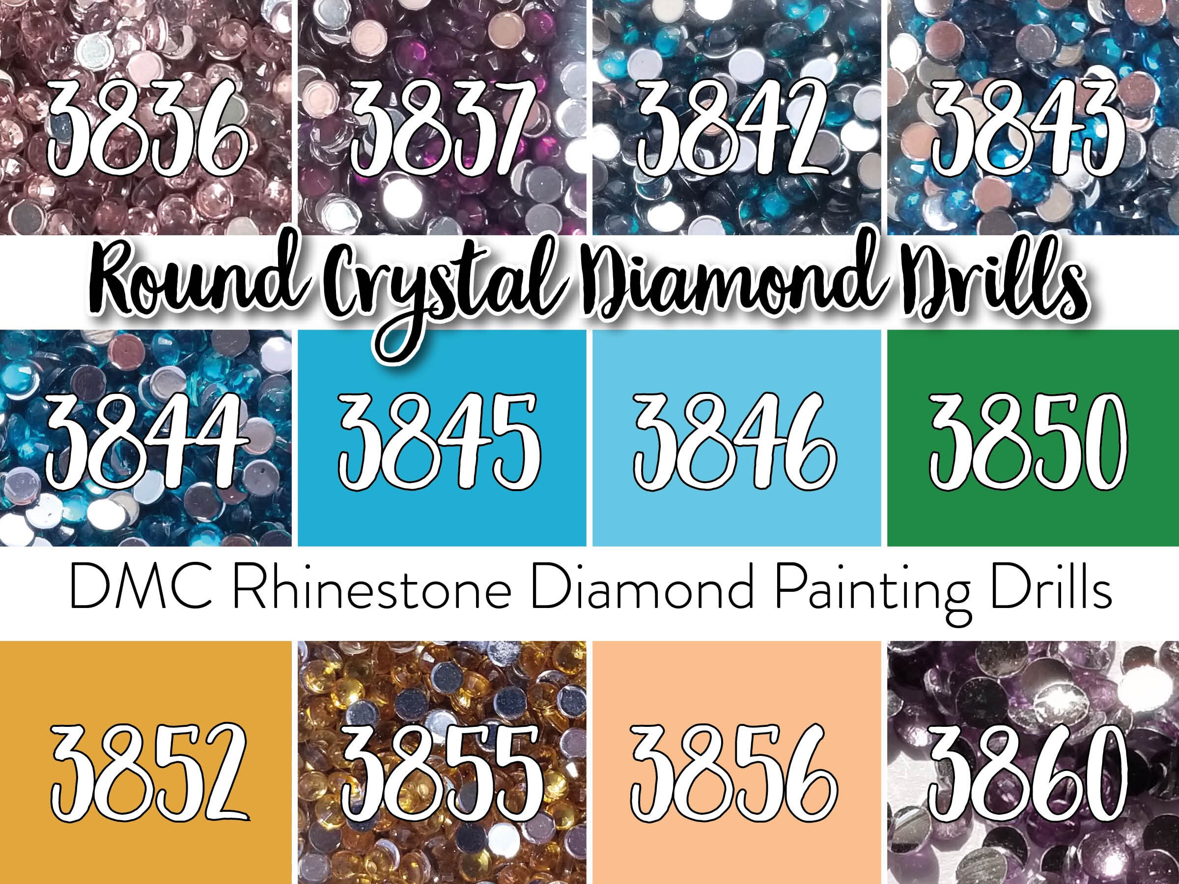 170 Pcs Replacement Resin Diamond Drills Diamond Painting Kits 