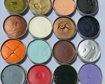 Baroque Art GILDERS PASTE Rub On Wax Metallic Wax for Metal Glass Resin Choose Color Wax Pigment Wax Paint