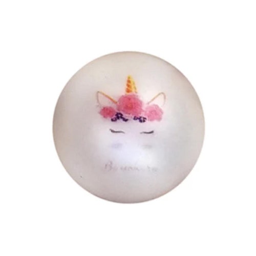 20mm Be A Unicorn Bubblegum Beads, 20mm Chunky Acrylic Bubble Gum Beads, Unicorn, Fantasy, Believe, Horse, Rainbow, Beadable Pens