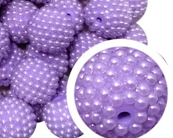 PURPLE BERRY Bubblegum Beads 20mm Chunky Acrylic Bubble Gum Beads Plastic Round Bubblegum Beads Gumball Beads 20mm Bead Crafts