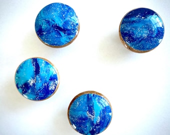 Knobs, Cabinet Knobs, Drawer Knobs, Furniture Knobs, Blue Knobs, Decorative Knobs, Kitchen Knobs, Bathroom Knobs, Furniture Upgrade Knobs