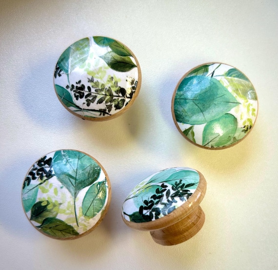Botanical Drawer Knob for Kitchen, Cabinet Hardware for Bathroom, Decor Accent, Wood Dresser Knob Green Nature Inspired Botanical Knob - Etsy Botanical Drawer Knob for Kitchen, Cabinet Hardware for Bathroom, Decor Accent, Wood Dresser Knob Green Nature Inspired Botanical Knob - Etsy