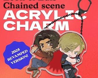バイオハザード レオン＆ルイス アクリルキーホルダー