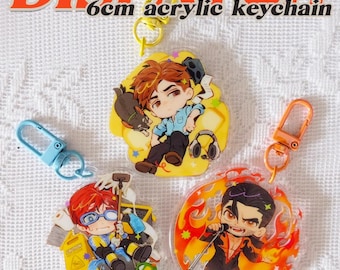 Dispatch 6cm Acrylic Keychain