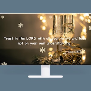Christmas Desktop Wallpaper with Inspiring Bible Verse Download