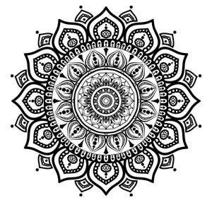 150 Mandala Coloring Pages, Mandala Adult digital Coloring book, Printable coloring Pages to be filled with color