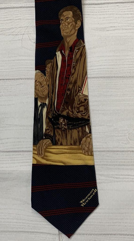 norman rockwell neckties