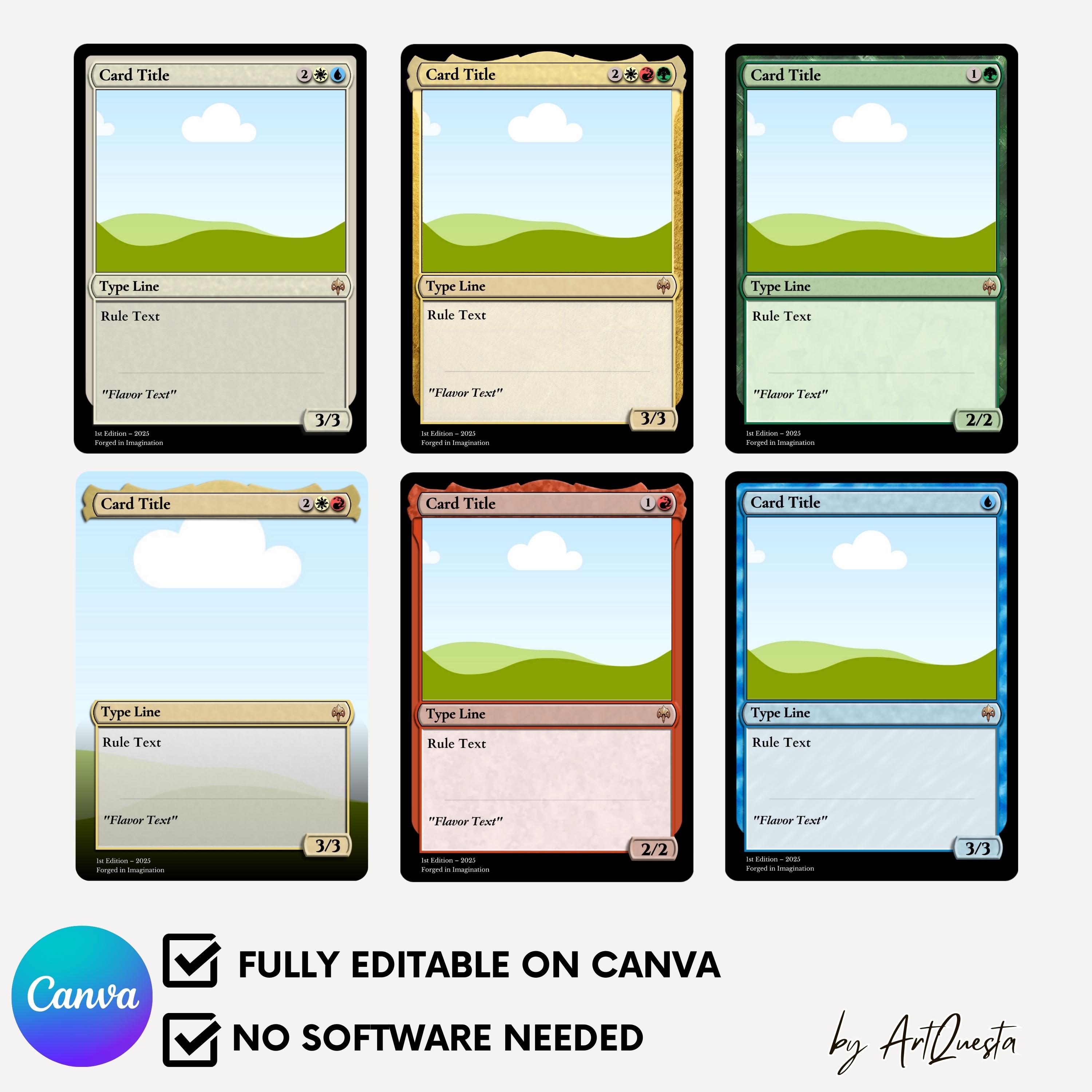 mtg custom card template Card Conjurer