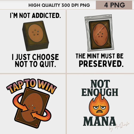 Funny MTG Card PNG Bundle, Card Player Humor Clipart, Trading Card Inspired, Digital Files for Stickers & Gifts, Gamer Meme Art - Etsy Norway Funny MTG Card PNG Bundle, Card Player Humor Clipart, Trading Card Inspired, Digital Files for Stickers & Gifts, Gamer Meme Art - Etsy Norway