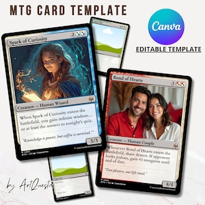 Make Your Own Magic Card - Etsy Make Your Own Magic Card - Etsy