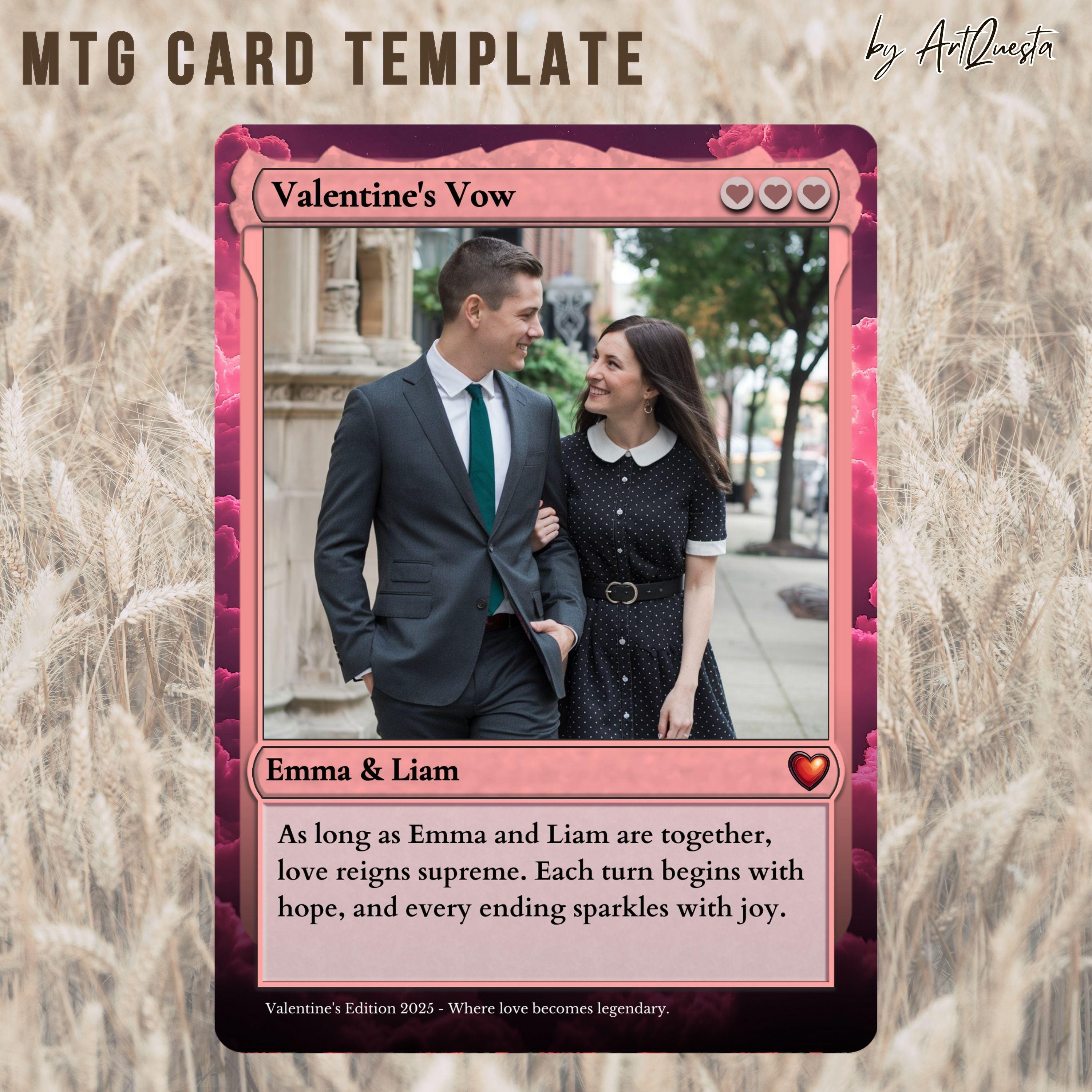 MTG Valentine's Card Template, Editable Canva MTG Card, Customizable Magic the Gathering Card, MTG Card for Valentine's Day, Couple Mtg Card - Etsy Canada MTG Valentine's Card Template, Editable Canva MTG Card, Customizable Magic the Gathering Card, MTG Card for Valentine's Day, Couple Mtg Card - Etsy Canada