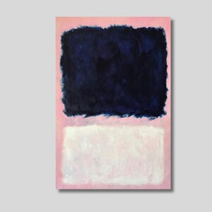 Mark Rothko Untitled 1967, Abstract Canvas Print: Modern Wall Decor