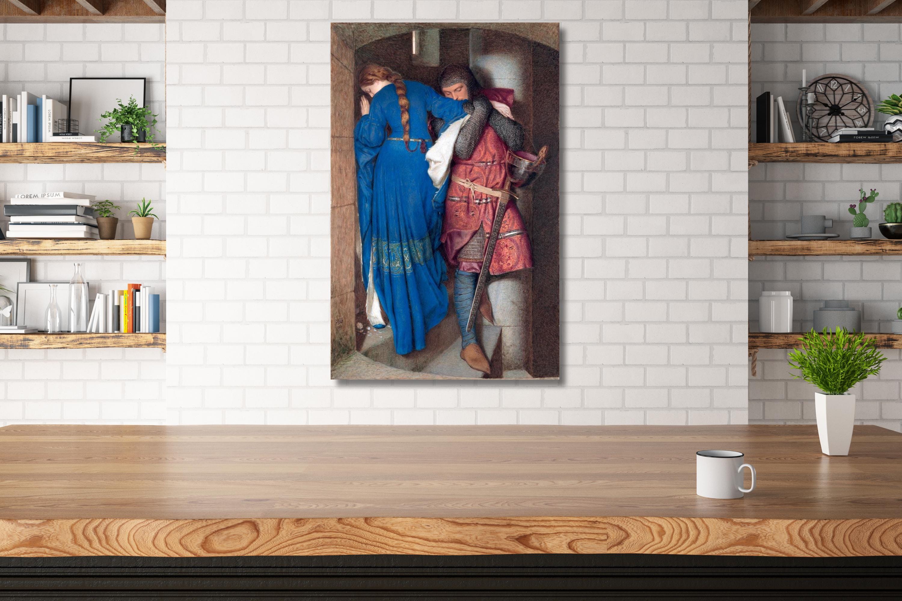 Hellelil and Hildebrand Art: Meeting on the Turret Stairs, Classic