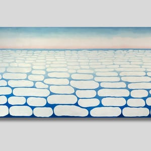 Georgia O&#39;Keeffe: Sky Above Clouds Canvas Art Print