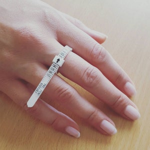 Ring sizer - ring measuring