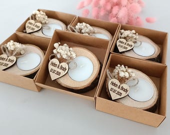 50 PCS Wedding Favors for Guests in bulk | Rustic Wedding Favors | Personalized Gifts | Bridal Shower Favors | Thank You Favors