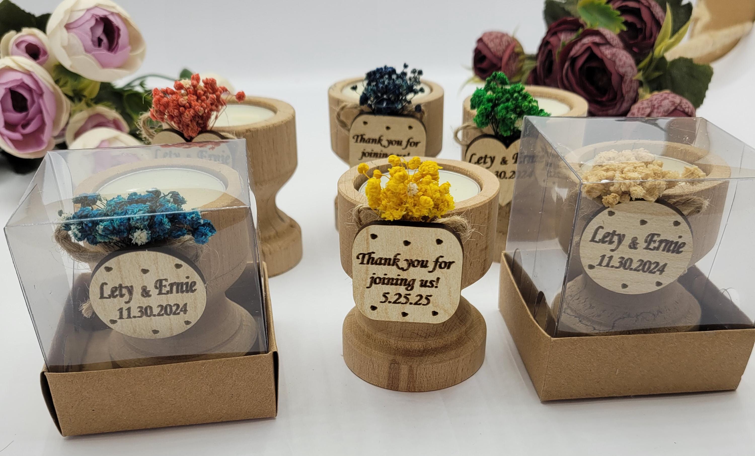 Bulk Candle Favors Wedding Favors for Guests Bridal Shower Favors ...