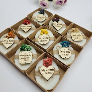 100 pcs Wedding Soap Favors for Guests • Bridal Shower Favors • Handmade Soap Favors • Unique Gifts for Guests • Personalized Scented Soaps
