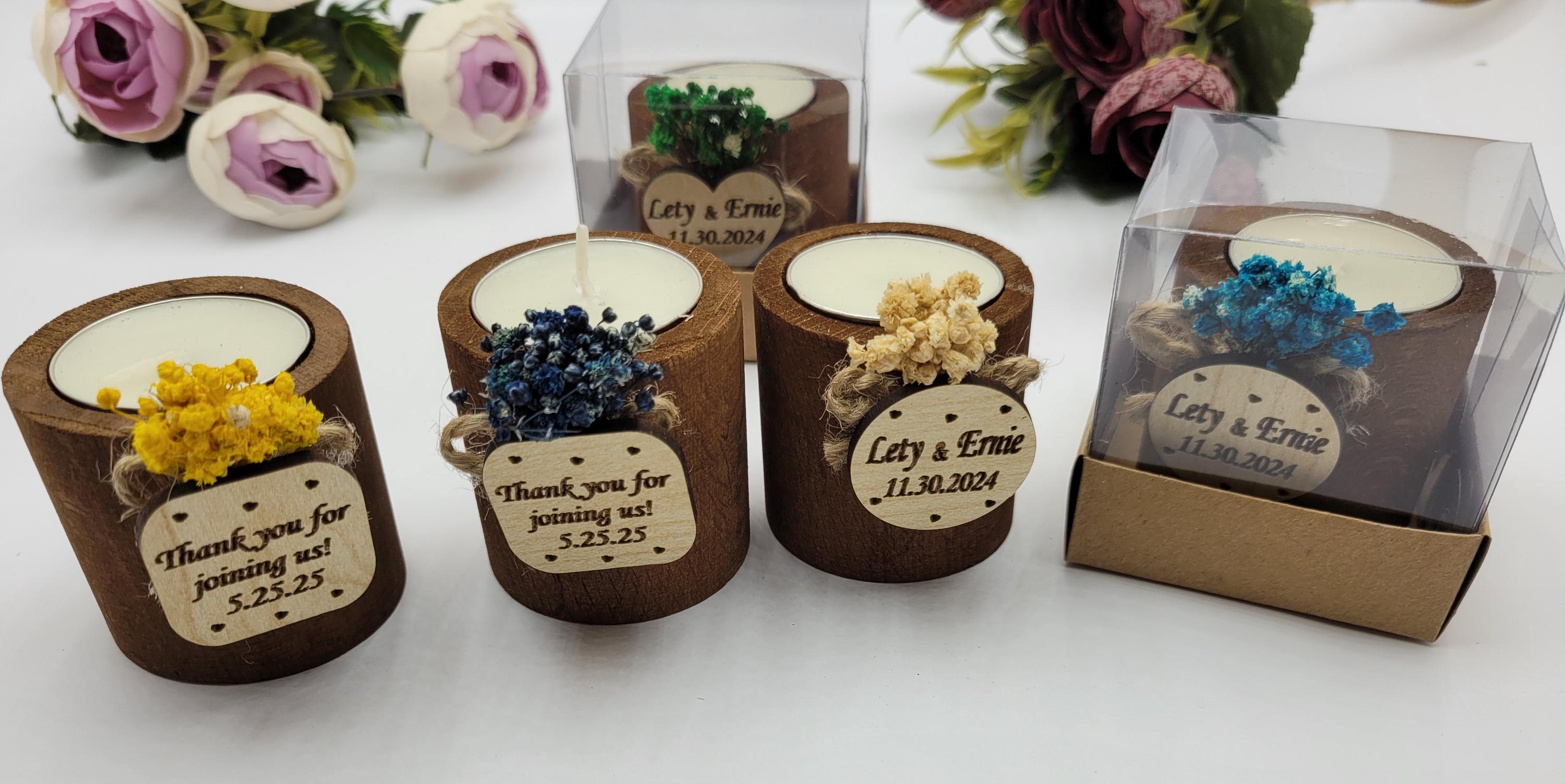 Bulk Candle Favors Wedding Favors for Guests , Bridal Shower Favors ...