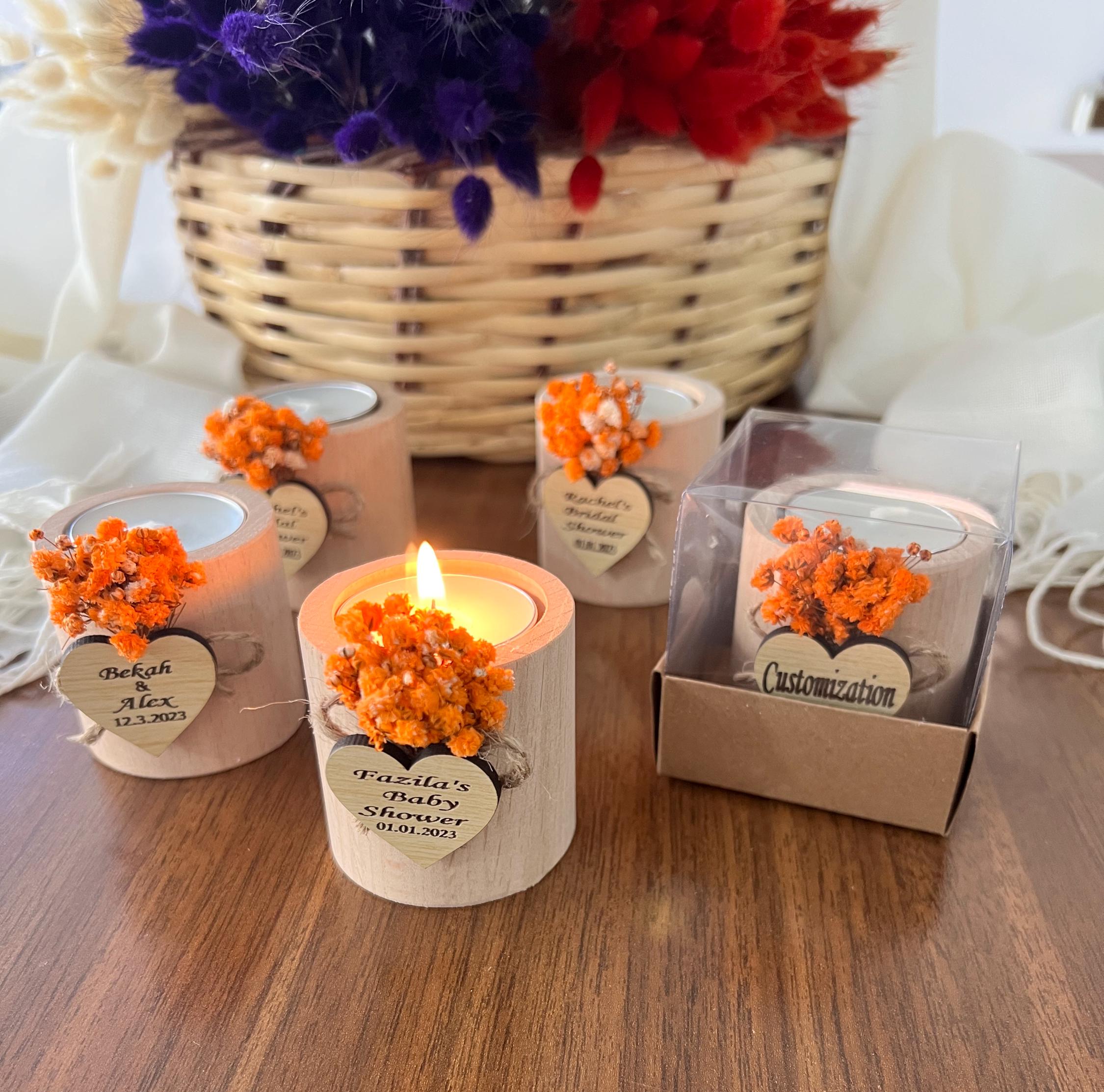Bulk Candle Favors Wedding Favors for Guests , Bridal Shower Favors ...